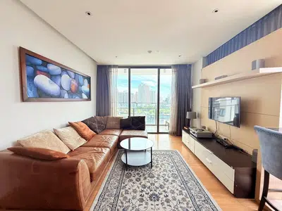 Pet-friendly 2BR, 2BA Condo for Rent at Aequa Residence Sukhumvit 49 near BTS Phrom Phong - 1