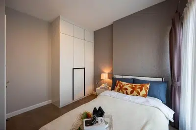 Duplex 2BR at The Crest Sukhumvit 34 with City View - 8