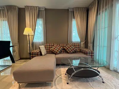 Fully Furnished Corner House for Rent in Rama 9 - 9