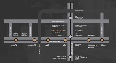 Luxury 2 Bedroom Corner Unit at Ashton Asoke – 3-Sided Views - 11