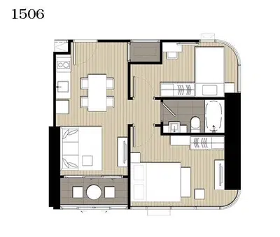 Luxury 2 Bedroom Corner Unit at Ashton Asoke – 3-Sided Views - 10