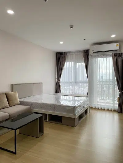 Fully furnished studio condo for rent at Supalai Veranda Phasi Charoen, 17th floor, city view - 4