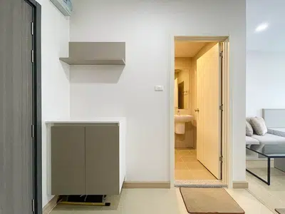 Fully furnished studio condo for rent at Supalai Veranda Phasi Charoen, 17th floor, city view - 6
