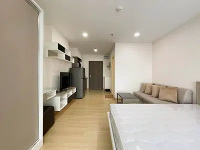 Fully furnished studio condo for rent at Supalai Veranda Phasi Charoen, 17th floor, city view - 9