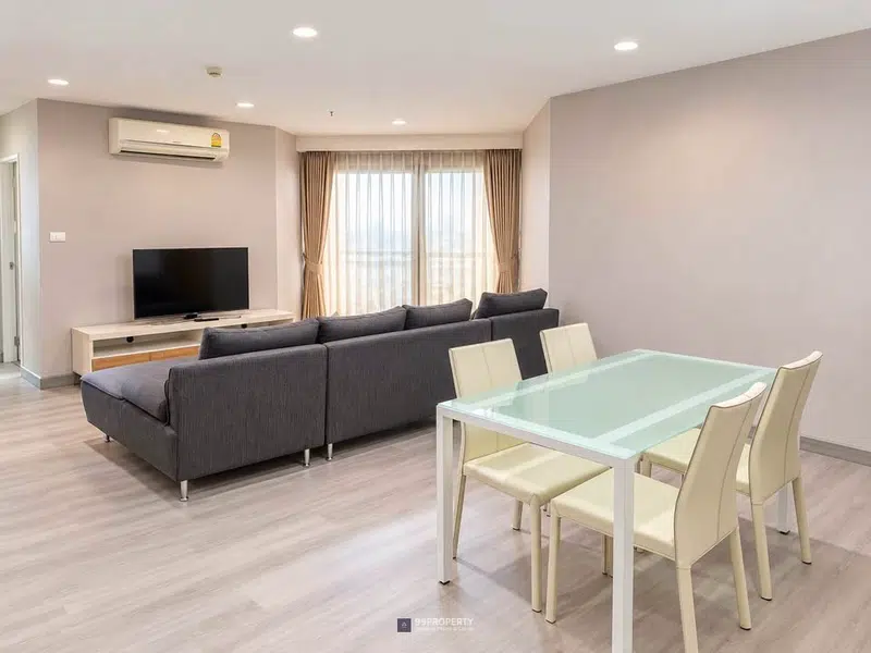 Belle Grand Rama 9 3-bedroom condo for rent